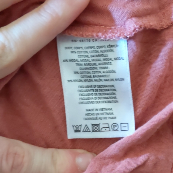 Anthropologie Dusty Rose Tank - Picture 4 of 5